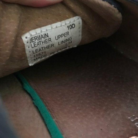 Polo Ralph Lauren Leather Blue Jermain Sneakers - Picture 8 of 8